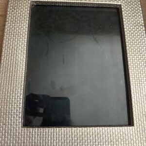 Silver picture frame